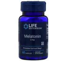 Мелатонін Life Extension Melatonin 1 мг 60 капс