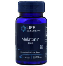 Мелатонін Life Extension Melatonin 1 мг 60 капс