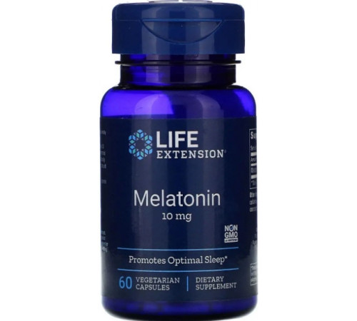 Мелатонін Life Extension Melatonin 10 мг 60 капс