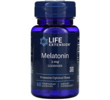 Мелатонін Life Extension Melatonin 3 мг 60 льодяників