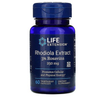 Родіола рожева Life Extension Rhodiola Extract 250 мг 60 капс