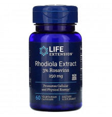 Родіола рожева Life Extension Rhodiola Extract 250 мг 60 капс