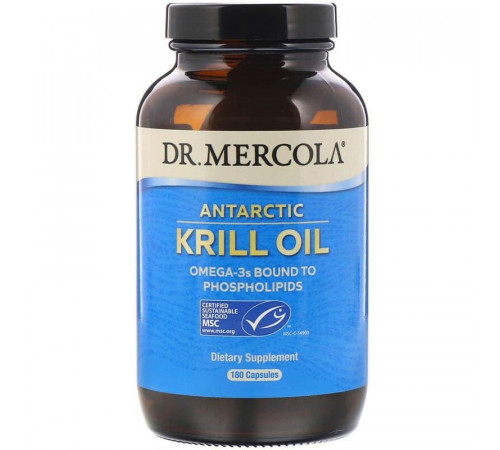 Олія криля арктичного Dr. Mercola Krill Oil 180 капс
