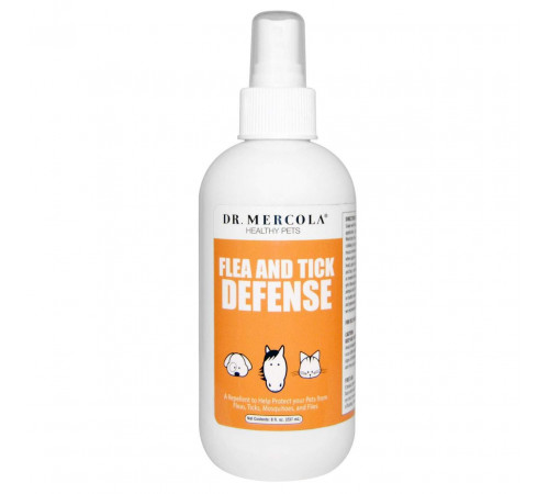 Спрей від блох та кліщів Dr. Mercola Flea and Tick Defense 237 мл.