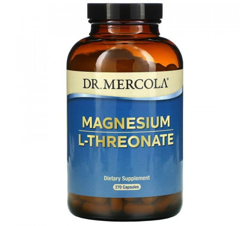 Магній L-треонат Dr. Mercola Magnesium L-Threonate 270 капс