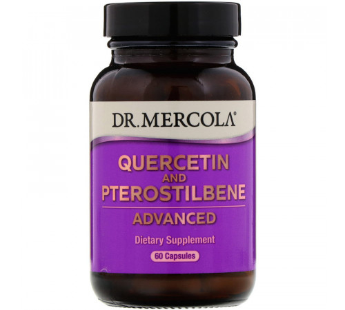 Кверцетин і птеростільбен Dr. Mercolа Quercetin and Pterostilbene 60 капс