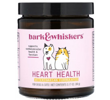 Підтримка здоров'я серця котів та собак Dr. Mercola Bark and Whiskers Heart Health 90 г