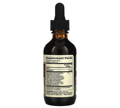 Поддержка пищеварения Dr. Mercola Digestive Bitters with Natural Flavors 60 мл