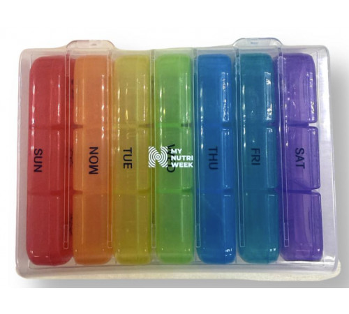 Контейнер для таблеток Plastic Bulk Medicine Box Storage MEMOSAN