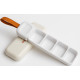 Таблетниця MEMOSANU Disk Shape Plastic Pill Box 3 Compartment