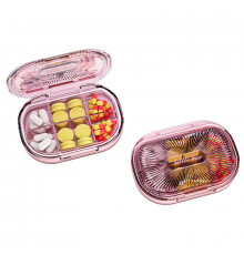 Органайзер для таблеток, Plastic Pill Organizer Waterproof Moisture-Proof, MEMOSAN, водонепроницаемый, влагостойкий, с 6