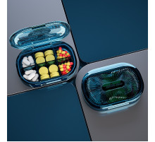 Таблетниця MEMOSAN Plastic Pill Organizer Waterproof Moisture-Proof 6 ячеек