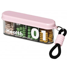 Органайзер для таблеток з ремінцем MEMOSAN Health 01 Portable Pill Organizer with Lanyard водонепроникний з 4 відділеннями
