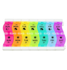Органайзер для таблеток на 7 дней MEMOSAN 7 Days Pill Box