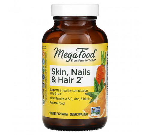 Вітаміни для волосся, шкіри і нігтів MegaFoods Skin, Nails & Hair 290 таб