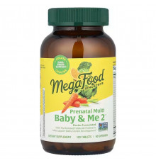 Вітаміни для вагітних MegaFood  Baby & Me 2 120 таб