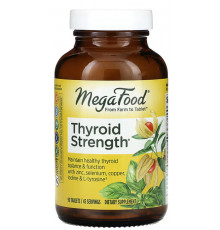 Підтримка щитовидної залози MegaFood Thyroid Strength 90 табл