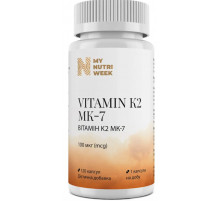 Витамин К2-менахинон-7 My Nutri Week Vitamin K2 MK-7 100 мкг, 120 капс