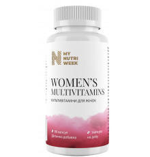 Мультивітаміни для жінок My Nutri Week Women's Multivitamins 90 капс