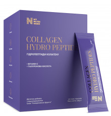 Гідропептиди колагену My Nutri Week Collagen Hydro Peptides 30 саше (169,2 г) скандінавськи фрукти