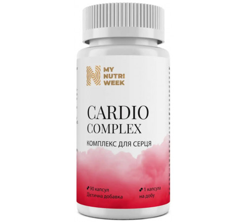 Комплекс для сердца My Nutri Week Cardio Complex 90 капс
