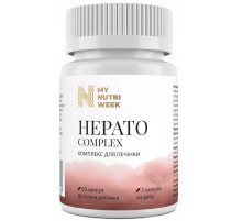 Комплекс для печінки My Nutri Week Hepato Complex 60 капс