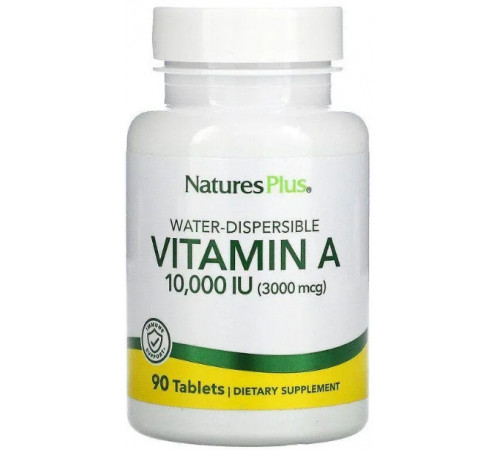 Вітамін А Nature's Plus Vitamin A 10000 МО 90 таб