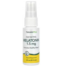 Мелатонін (спрей) Nature's Plus InstaNutrient Melatonin 59.14 мл м'ята