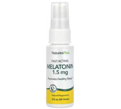 Мелатонін (спрей) Nature's Plus InstaNutrient Melatonin 59.14 мл м'ята