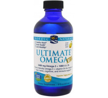 Омега 3 Nordic Naturals Omega Xtra  237 мл лимон