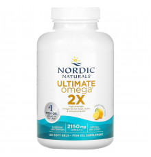 Рибʼячий жир Nordic Naturals Ultimate Omega 2X 2150 мг 120 гел капс