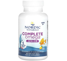 Риб'ячий жир для дітей Nordic Naturals Complete Omega 180 міні капсул лимон