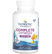 Риб'ячий жир для дітей Nordic Naturals Complete Omega 180 міні капсул лимон