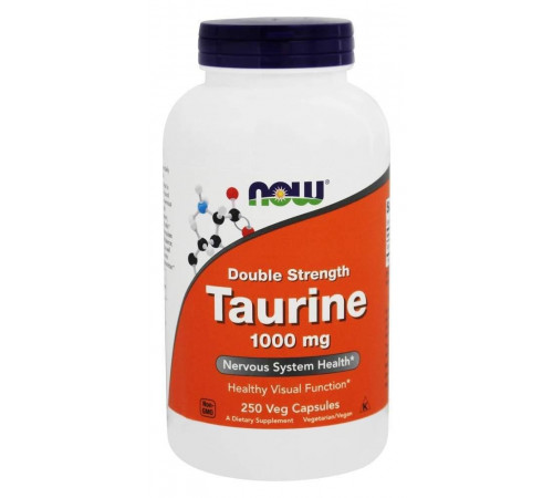 Таурин Now Foods Taurine 1000 мг 250 капс