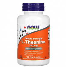 L-теанін Now Foods L-Theanine 200 мг 120 вег капс