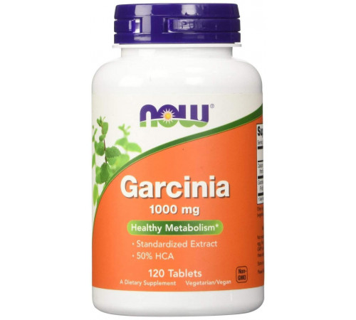 Гарцинія Now Foods Garcinia 1000 мг 120 таб
