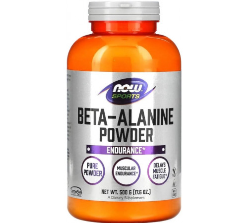 Бета-аланін Now Foods Beta-Alanine Sports 500 г