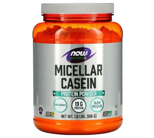 Міцелярний казеїн Now Foods Sports Micellar Casein 816 г