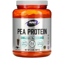 Гороховый протеин Now Foods Sports Pea Protein 907 г сливочный шоколад