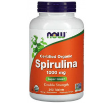 Спирулина NOW Foods Spirulina 1000 мг 240 таб