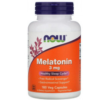Мелатонін Now Foods Melatonin 3 мг 180 капс