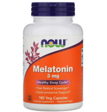 Мелатонін Now Foods Melatonin 3 мг 180 капс