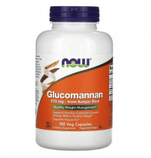 Глюкоманнан Now Foods Glucomannan 575 мг 180 вег капс