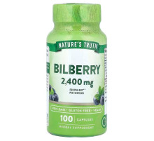 Чорниця Nature's Truth Bilberry 2400 мг 100 капс
