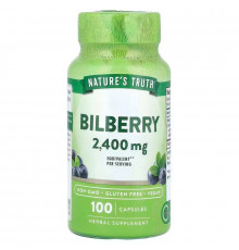 Чорниця Nature's Truth Bilberry 2400 мг 100 капс