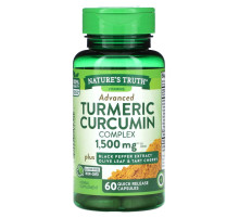 Куркума комплекс Nature's Truth Turmeric Curcumin Complex 1500 мг 60 капс