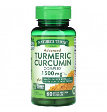 Куркума комплекс Nature's Truth Turmeric Curcumin Complex 1500 мг 60 капс