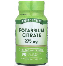 Калій цитрат Nature's Truth Potassium Citrate 275 мг 90 капс