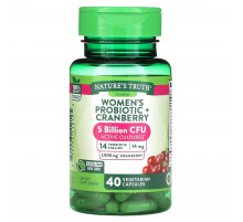 Пробіотики для жінок з журавлиною Nature's Truth Women's Probiotic + Cranberry 40 касп