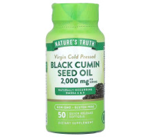 Масло семян черного тмина Nature's Truth Black Cumin Seed Oil 2000 мг 50 капс